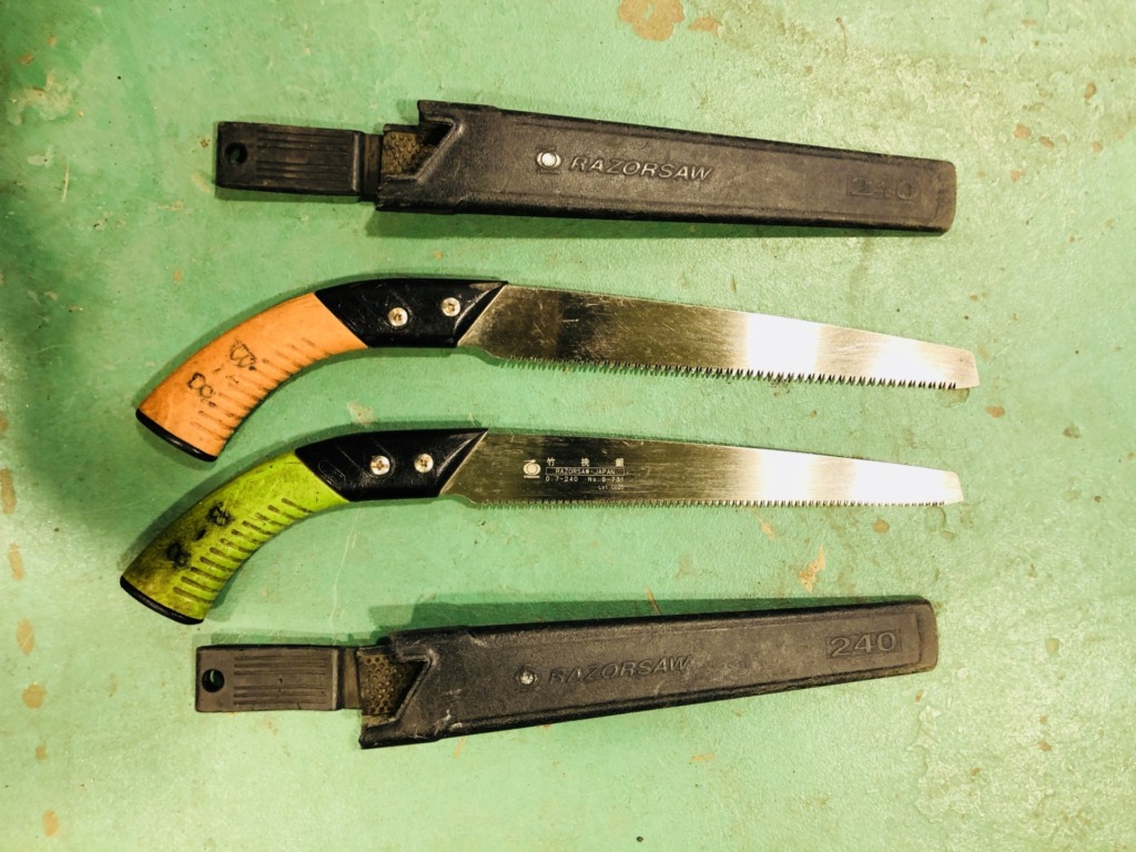 のこぎり、竹ひきのこ